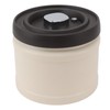 Vacuum Sealed Coffee Container 304 Stainless Steel Press Type Airtight