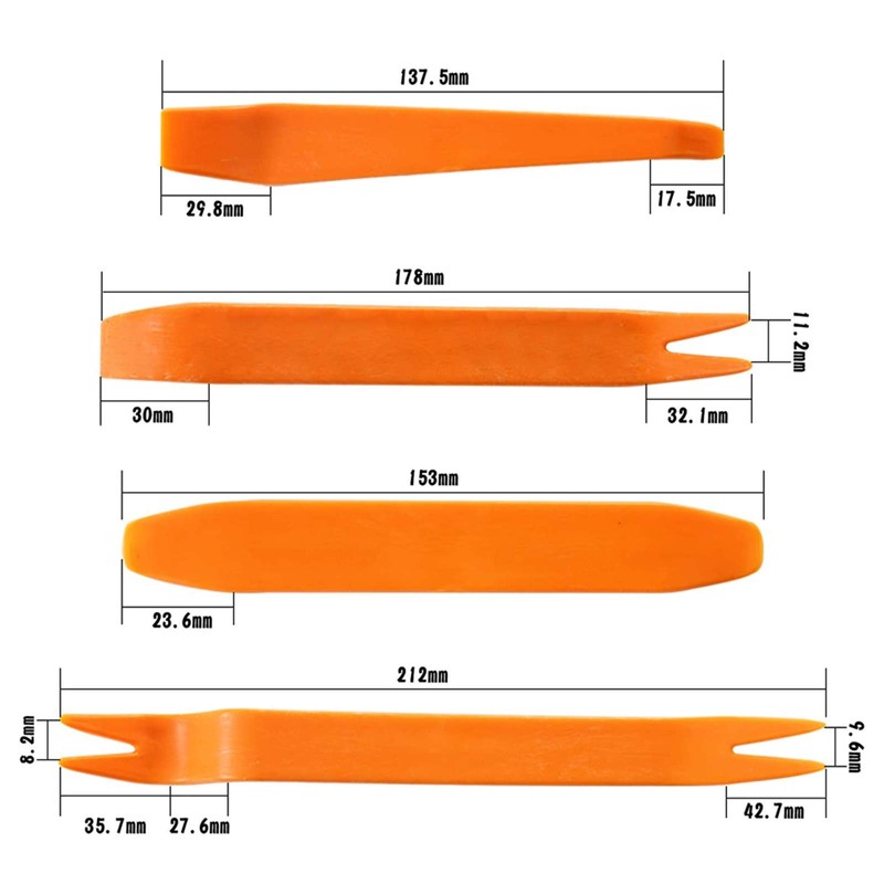 RITYHOFT Clip Pliers, Clip Clamp Tool, Screwdriver Type, Plier Type,
