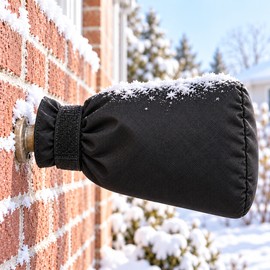 Outdoor Faucet Cover for Winter – Reusable Insulated Hose Bib Sleeve for Garden Faucets in Cold Weather