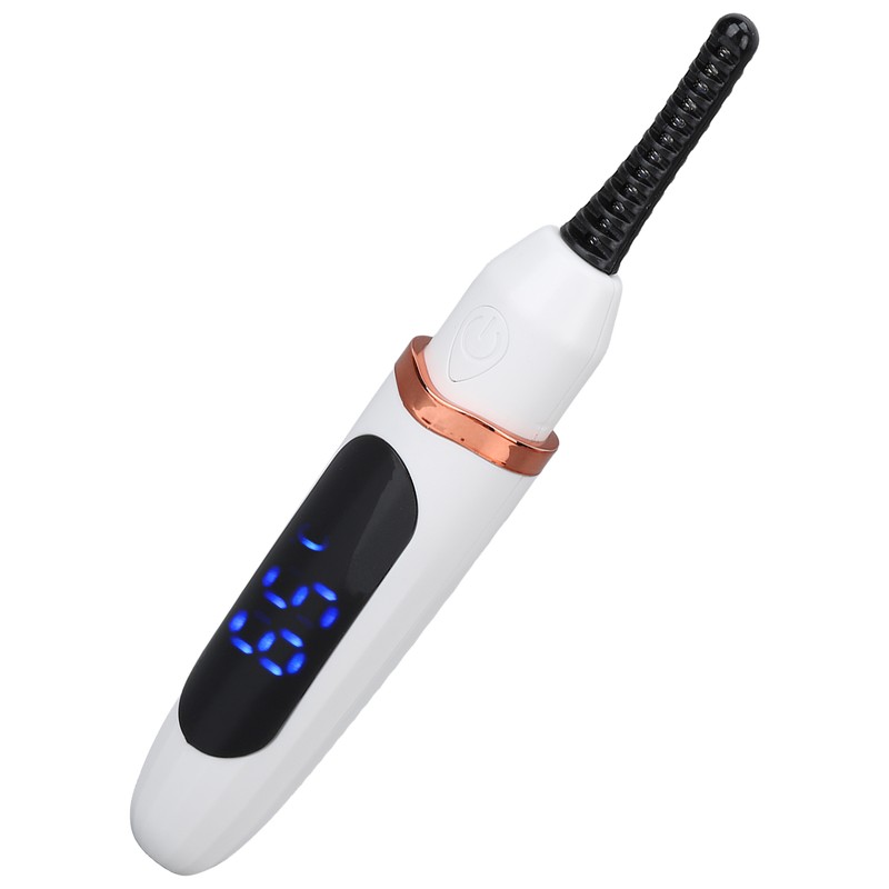 Heated Eyelash Curlers Long Lasting Curling Digital Display Temperature Fast