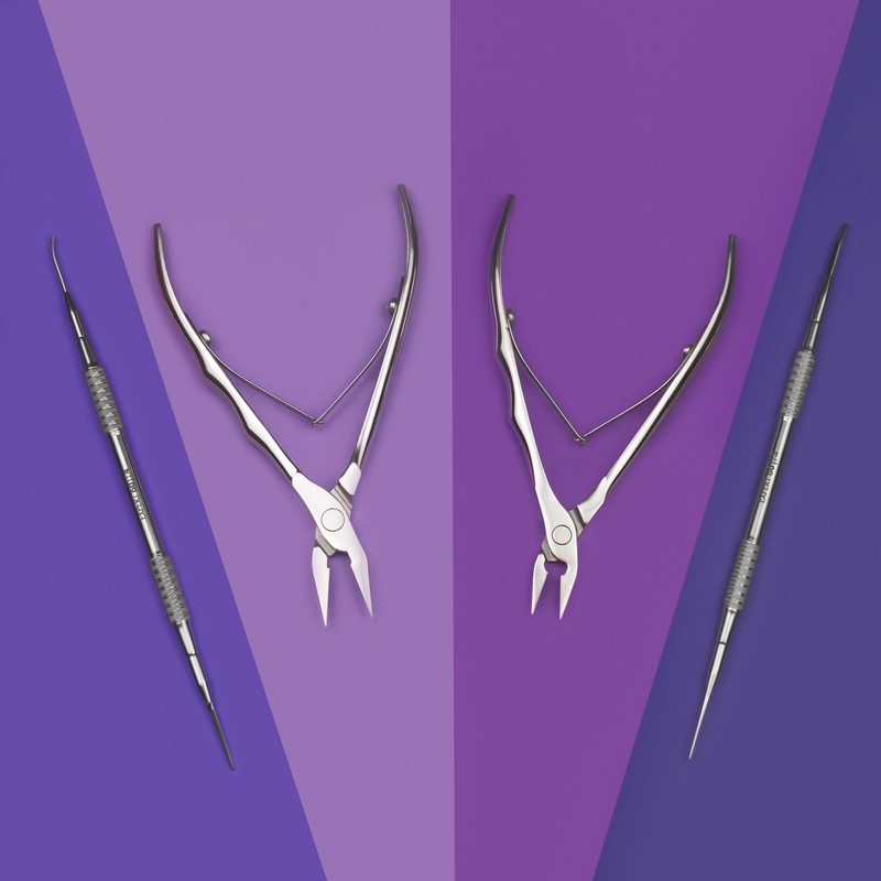 STALEKS PRO Professional Ingrown Nail Clippers 16mm Special Pedicure Stainless