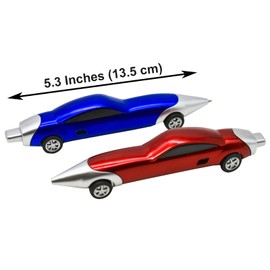 Maydahui 7 PCS Cool Racing Car Ballpoint Pen Novelty Retractable Sports Car Pen Cute Fun Pens Blue Ink for School Party Office Stationery