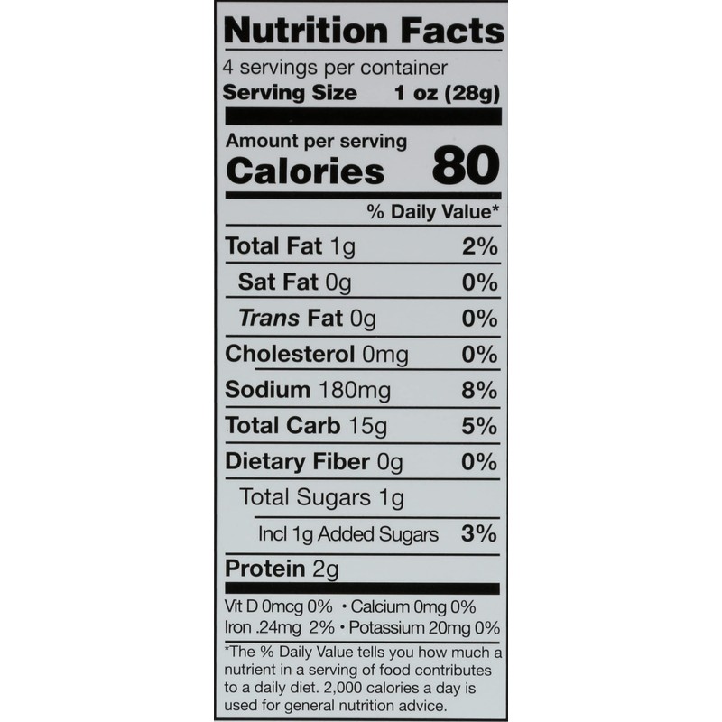 RUSTIC BAKERY Olive Oil Sel Gris Flatbread Bites, 4 OZ