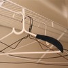 DOITOOL Pack of 10 Hangers, Shoulder Support, Padded Hangers for