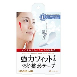 SHO-BI MG22125 MAGiE Lab. Face Line Shaping Tape, Strong Type, Trial, 30 Sheets, Clear, 1 Piece