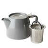 For Life 309Gry Teapot, Ceramic, 18.9 fl oz (530 ml),