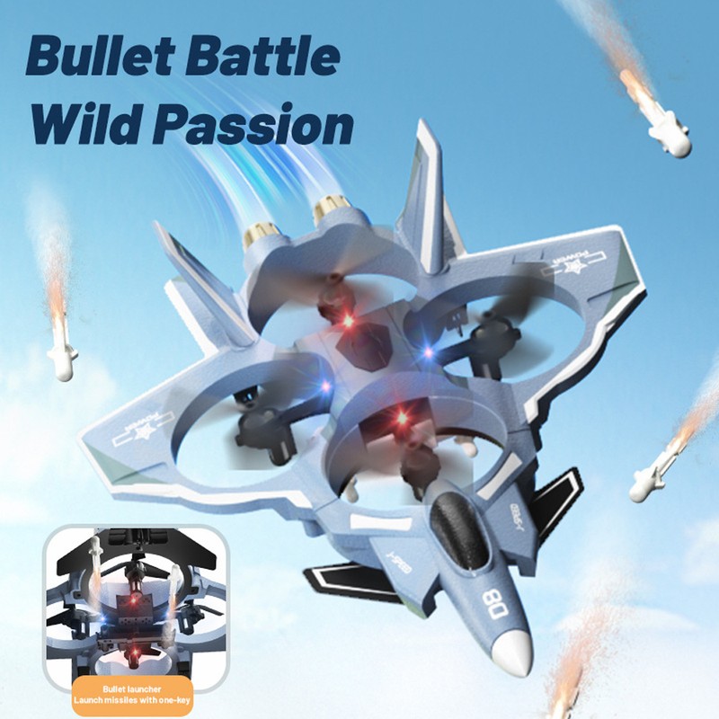 Remote Control Airplane, 2.4GHz Headless EPP Remote Control Plane with