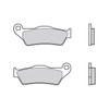 BREMBO Brake Pads Set 07BB28SP