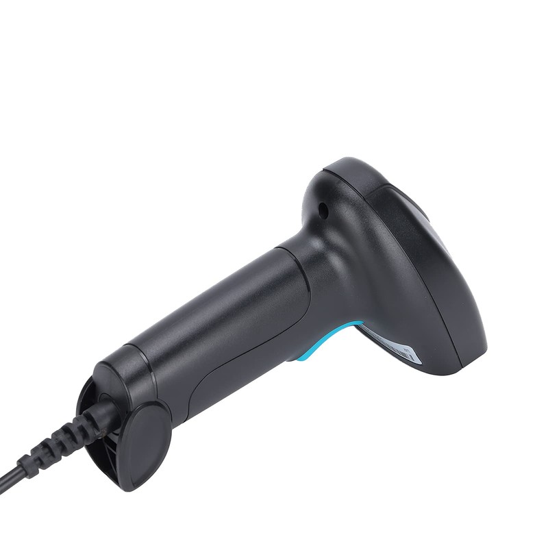 lvifloae Barcode Scanner Handheld 360° Reading QR Code USB Reader