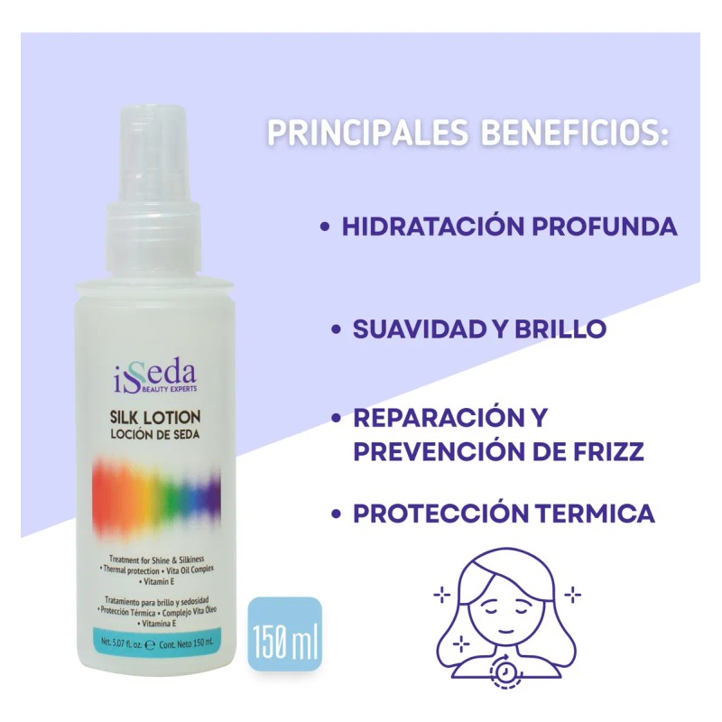 Isseda Silk Gotas De Seda Capilar Selladora De Puntas 150ml