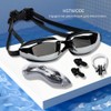 HSTWODE Myopic Swimming Goggles Optical Swimming Goggles Adult Swimming Goggles,