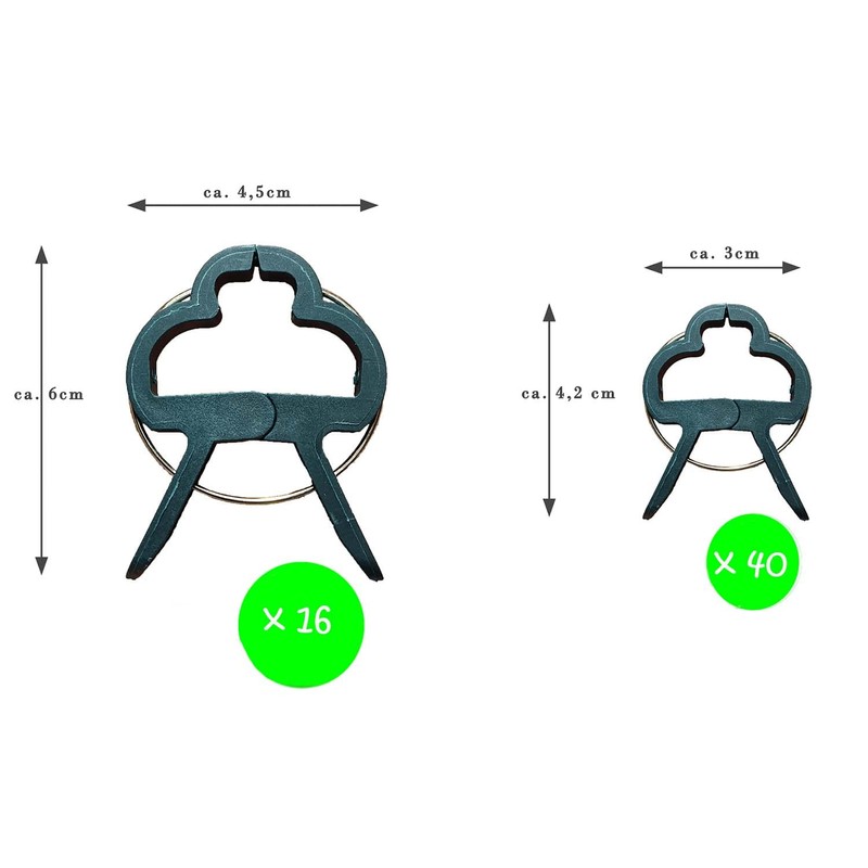 varivendo Plant Clip Set, Plant Clips / Plant Ties (Set