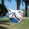 USA Mallet Putter Cover Headcover Magnetic Golf Head Covers Headcovers