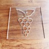 Phocaea Grapes Router Template, Acrylic Template, Woodworking Router Template