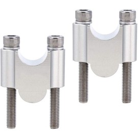 ANCLLO CNC Handlebar Riser Bars Kit 22mm Motorcycle Compatible with ATV Dirt Bike Off Road