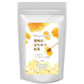 Honey Tea Powdery, Instant Tea (Easy: Quickly Dissolves in Cold or Hot Water), Fluffy Sweet, Low Calorie Catechin, Polyphenols, Honey Tea, 3.5 oz (100 g)