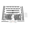 6 Tiers RC Airplanes Storage Rack Metal Model Aircraft Stand