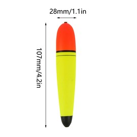 5Pcs EVA Foam Floats Fishing Bobbers, Bobbers Fishing Floats Slip Fishing Bobbers for Perch Carp Bass, 20g