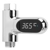 BuyWeek Shower Thermometer, LED Digital Baby Bath Thermometer, Aluminium Shower