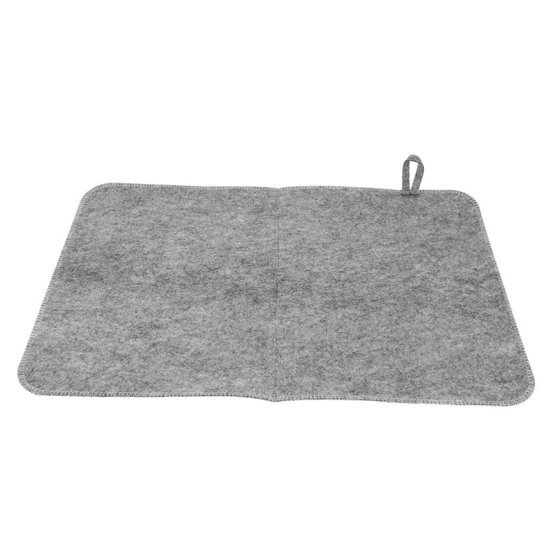 WOONEKY Thickened Sauna Mat Door Mats for Inside Sauna Pillow
