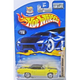 Hot wheels '70 plymouth roadrunner highway 35 rare item 35th anniversary Yellow car