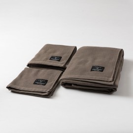 Imabari Towel, Sunhawkin Cotton, Single-Sided Gauze, Bath Towel, 1 Sheet, 23.6 x 47.2 inches (60 x 120 cm), Taged, Yawn, Luxury, Made in Japan, Solid, Imabari, Yoga, Gym, Bath, Spa (Brown, Bath Towel)