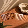 Peineta para Moño 6 Piezas Tres Dientes Fijador de Cabello