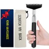Flanker-L Flanker-L Oversized Portable Extendable Back Scratcher, Upgraded Metal Stainless