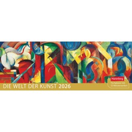 Die Welt der Kunst Premium-Tischplaner 2026 - Wochenkalender mit 53 Meisterwerken: Wochenplaner 53 Kunstwerken aus der ganzen Welt. Kunst-Kalender ... zur Wochenplanung (Tischkalender Harenberg)