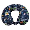 Wolf Essentials Adult Soft Memory Foam 12 x 13-inch Travel Neck Pillow, Compact, Perfect for Plane or Car, Florida