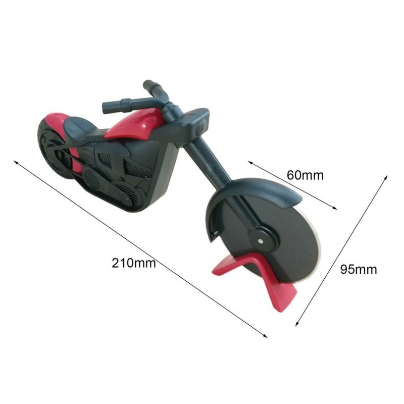 1PCS Motorcycle Pizza Cutter, Stainless Steel Pizza Cutter Kitchen Gadgets