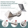 Ohoho Stainless Steel Lid Hinge for Weber Smokey Mountain Grills