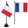 France Table Flag 4 x 6 inch
