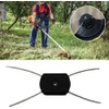 3 Pcs Black Universal Fit String Trimmer Head Electric Weed