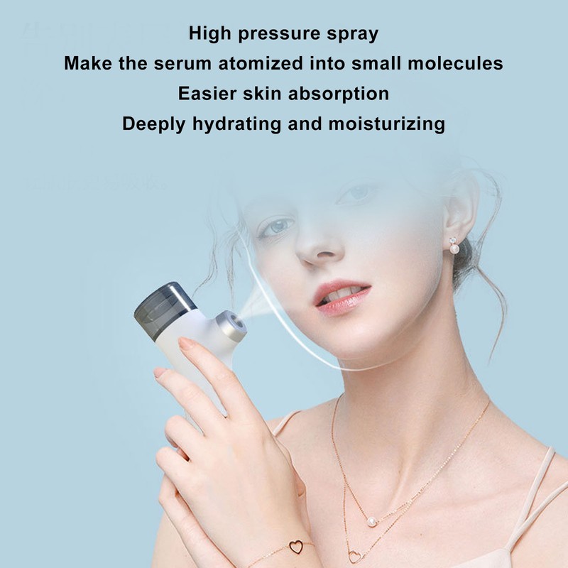 Facial Nano Oxygen Injector Deep Moisturizing Fine Mist High Pressure