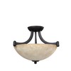 Canarm ICH375A03RA14 3 Light Warren Dual Large Pendant Light Fixture,