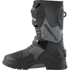 Bogotto Xeton Waterproof Adventure Boots, Black/Grey, 44, Black Grey, 44 EU