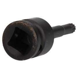 M8 x 78mm Spline Bit Triple Square Impacted Extra Long 1/2” Drive Male Socket