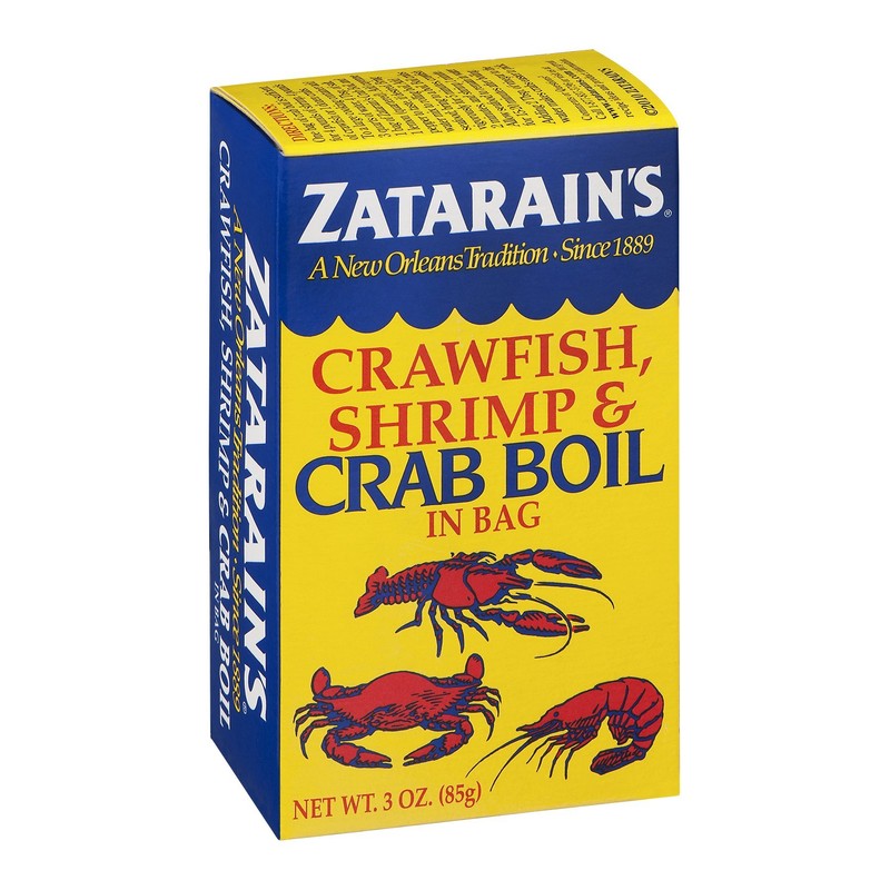 Zatarain's Crawfish/Shrimp/Crab Boil, 3-Ounce (Pack of 12)