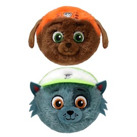 TY Rocky and Zuma Bouncer 2-Piece Set – Soft Plush Toy for Kids – Cuddly, Collectible, Stuffed Plushies – Bounce Plush Toy, Cuddly Gift for Boys & Girls