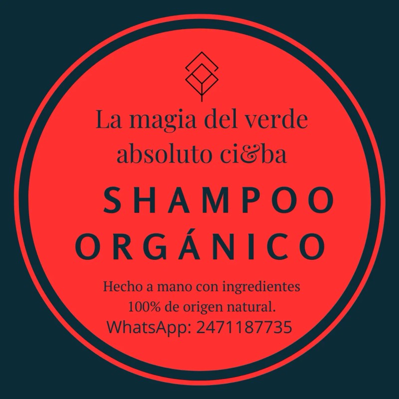 Shampoo Orgánico Hecho A Mano ,ingredientes Naturales