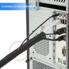 AGPTEK 19 mm-3 m Cable Sleeve, Self-Closing Cable Duct, Flexible