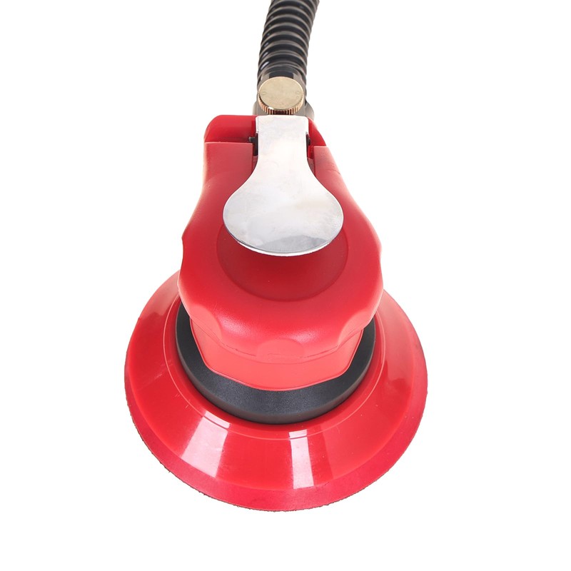 5" Air Random Orbital Sander, Professional Self-Vacuuming Pneumatic Palm Sander