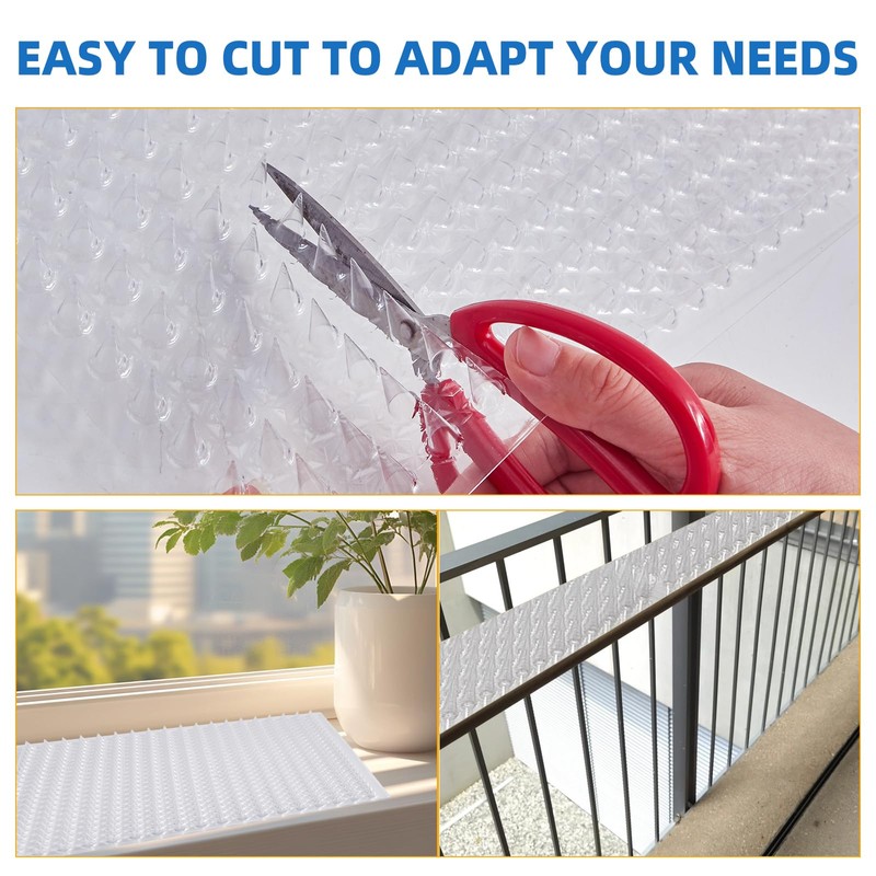 12 Pack Scat Mat for Cats with Spikes, Cat Repellent