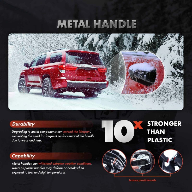 Upgraded Metal Tailgate Handle w/ Camera Hole & Keyhole for