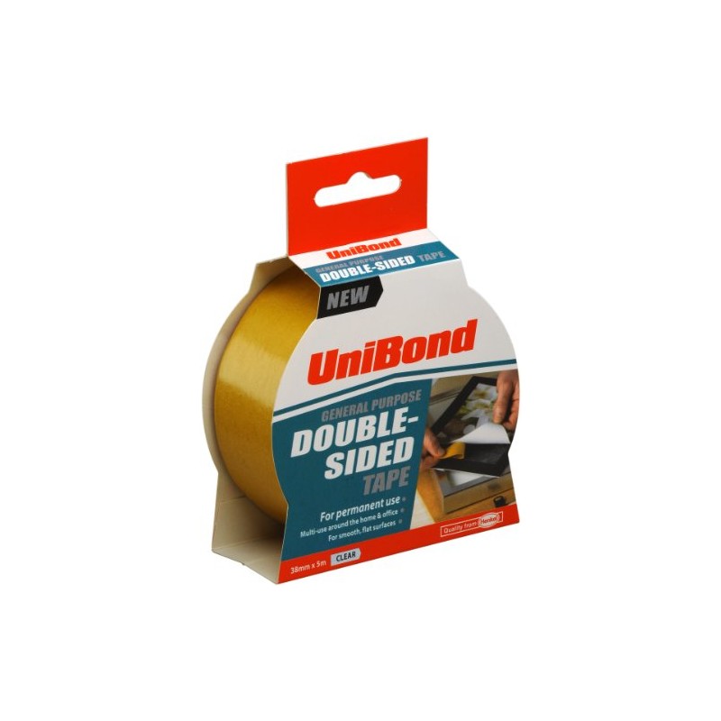 UniBond Double Sided Mounting Tape - 38 mm x 5