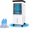 3-IN-1 Evaporative Air Cooler,Portable Air Conditioners with Utral-Quiet,No windows needed