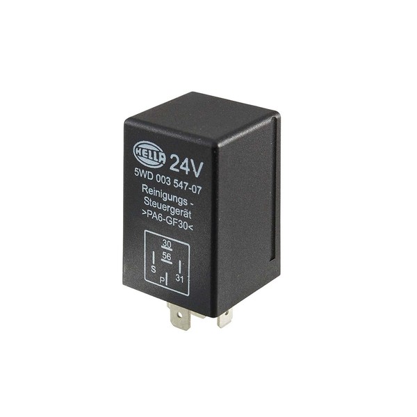 HELLA 5WD 003 547-071 Relay, headlight cleaning - 24V -