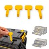 Rugged Tools Anti-Wobble Stabilising Push-in Inserts compatible with Dewalt Tough