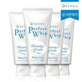 New Senka Perfect White Clay 120g X 4 / NEW 센카 퍼펙트 화이트 클레이 120g x 4개